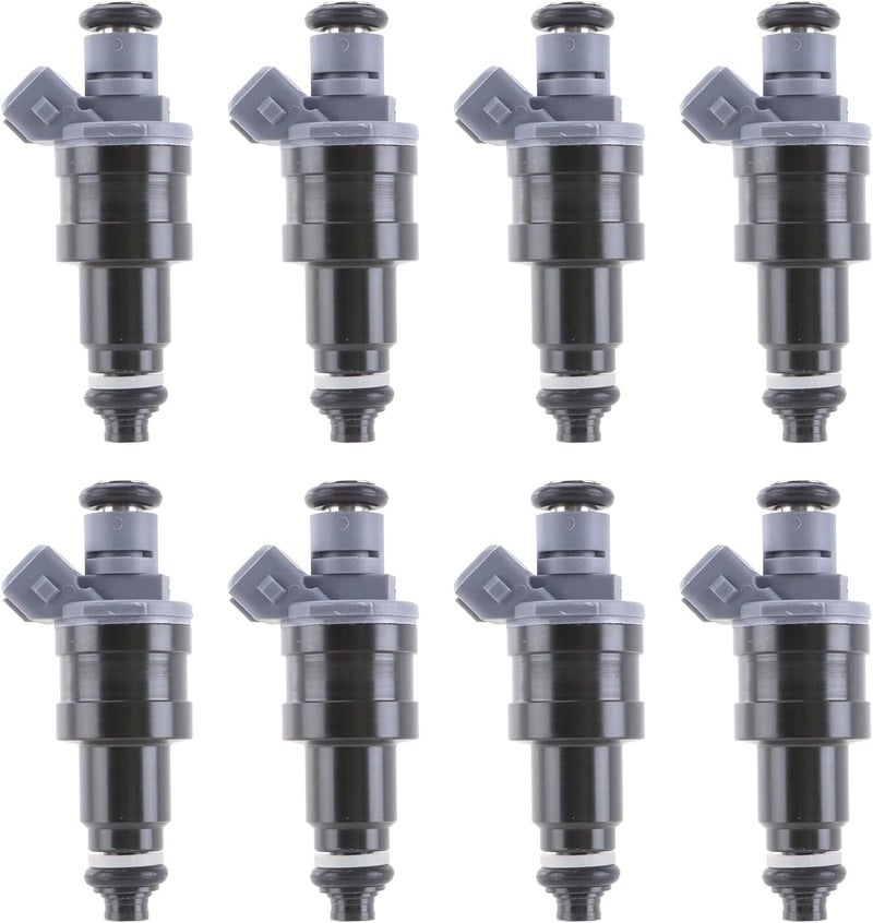Readair Fuel Injectors Compatible with 1996-1998 Jeep Grand Cherokee, 1996-1999 Dodge Ram 1500/2500/3500, 1996-1998 B1500/B2500/B3500,1997-2002 Wrangler, 1997-2002 Dakota, 5.2L 5.9L,53030778, FJ682, 8PCS - Image 1
